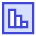Graph Bar Decrease Square
