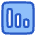 Money Graph Bar Decrease Square