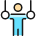 Gymnastics Acrobatic Hanging Person