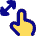 Finger Gesture Pinch Icon from Flex Pop Set