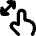 Finger Gesture Pinch Icon from Flex Remix Set