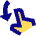 Finger Gesture Swipe Down Icon from Sharp Pop Set