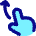 Finger Gesture Swipe Up Icon from Flex Pop Set