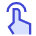 Interface Hand Gestures One Finger Tap 1
