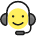 Headphones Customer Support Human icon - Free transparent PNG, SVG. No Sign up needed.