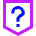 Shield Privacy Help Icon from Sharp Neon Set