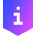 Shield Privacy Tip Info Icon from Sharp Gradient Set