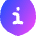 Shield Privacy Tip Info Icon from Flex Gradient Set
