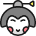 History Geisha Icon from Ultimate Colors Set