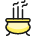 History Witch Cauldron Icon from Ultimate Colors Set
