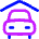 Car Garage Icon from Flex Neon Set