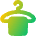 Dry Cleaning Icon from Flex Gradient Set