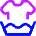 Laundry Shirt Icon from Flex Neon Set