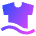 Laundry Shirt Icon from Sharp Gradient Set