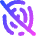 Fingerprint Off Icon from Flex Gradient Set