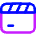 Movie Video Clip Icon from Flex Neon Set