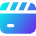 Movie Video Clip Icon from Flex Gradient Set