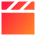 Movie Video Clip Icon from Sharp Gradient Set