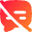 Subtitle Cc Off Icon from Flex Gradient Set