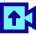 Upload Video Icon from Sharp Pop Set