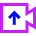 Upload Video Icon from Sharp Neon Set