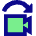 Video Camera Replacement Icon from Sharp Pop Set