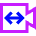 Video Camera Switch Icon from Sharp Neon Set