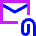 Email Attachment Icon from Sharp Neon Set