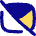 Email Off Disabled Icon from Flex Pop Set