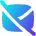 Email Off Disabled Icon from Flex Gradient Set