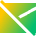 Email Off Disabled Icon from Sharp Gradient Set
