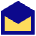 Mail Mark As Read Icon from Sharp Pop Set