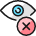 Iris Scan Denied icon - Free transparent PNG, SVG. No Sign up needed.
