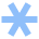 Computer Keyboard Asterisk 2