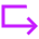 Key Enter Prompt Suggestion 1 Icon from Sharp Neon Set