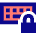 Keyboard Lock Icon from Sharp Pop Set