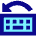 Keyboard Previous Language Icon from Sharp Pop Set