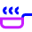 Skillet Icon from Sharp Neon Set