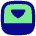 Bar Bottom Panel Close Icon from Flex Pop Set