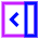 Bar Sidebar Right Panel Open Icon from Sharp Neon Set