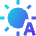 Brightness Auto Icon from Sharp Gradient Set