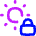 Brightness Lock Icon from Flex Neon Set