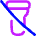Flashlight Off Icon from Flex Neon Set