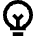Lightbulb Icon from Sharp Remix Set
