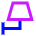 Lighting Wall Lamp Icon from Sharp Neon Set