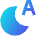Night Bedtime Mode Auto Icon from Sharp Gradient Set