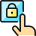 Touch Finger Lock icon - Free transparent PNG, SVG. No Sign up needed.