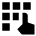 Interface Login Dial Pad Finger Password icon - Free transparent PNG, SVG. No Sign up needed.