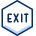 Exit Hexagon