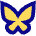 Bluesky Logo Icon from Sharp Pop Set